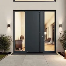 Aliuminės lauko durys Thermo Carbon