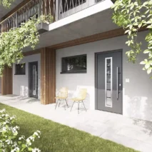 Pleninės lauko durys Thermo 65