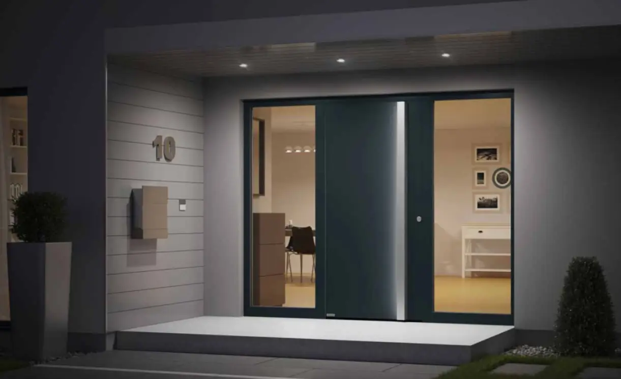 Aliumininės namo durys Galerija